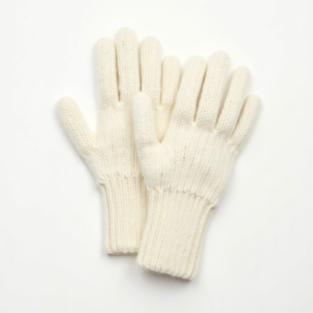Atlas Ribbed Knit Gloves