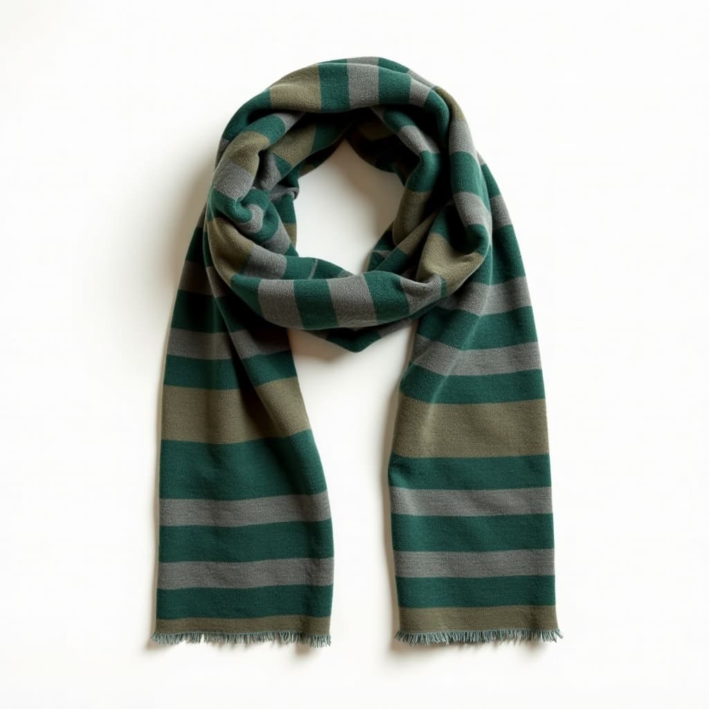 Drift Striped Knit Scarf
