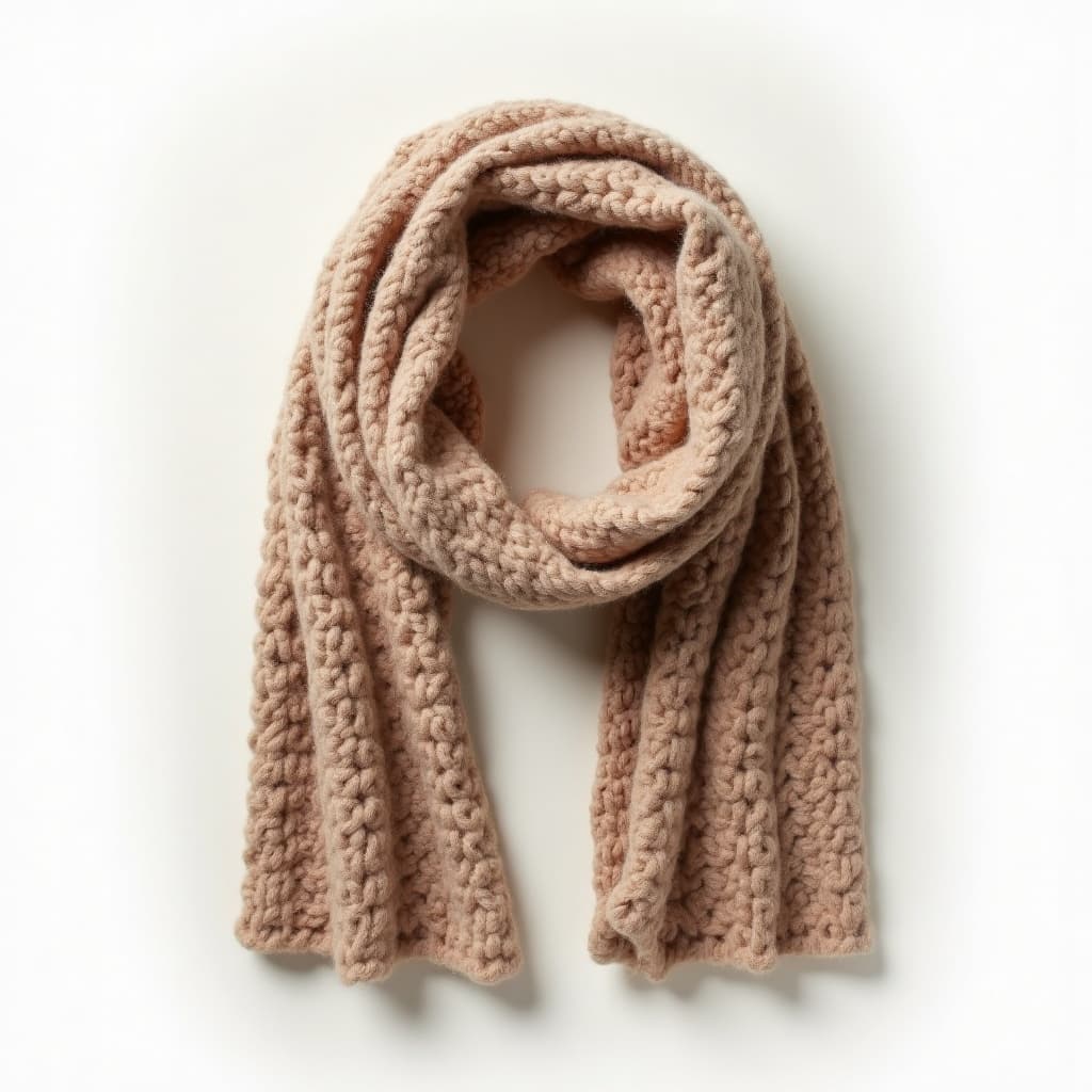 Loom Chunky Knit Scarf